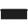 Stella Homewares Storage Bench Foldable Black PVC