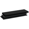 Stella Homewares Storage Bench Foldable Black PVC