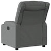 Stella Homewares Massage Recliner Chair Dark Grey Fabric