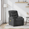 Stella Homewares Massage Recliner Chair Dark Grey Fabric
