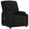 Stella Homewares Massage Recliner Chair Black Fabric
