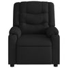 Stella Homewares Massage Recliner Chair Black Fabric