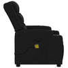 Stella Homewares Massage Recliner Chair Black Fabric