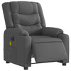 Stella Homewares Electric Massage Recliner Chair Dark Grey Fabric