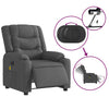 Stella Homewares Electric Massage Recliner Chair Dark Grey Fabric