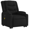 Stella Homewares Stand up Massage Recliner Chair Black Fabric