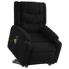 Stella Homewares Electric Stand up Massage Recliner Chair Black Fabric