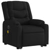 Stella Homewares Electric Stand up Massage Recliner Chair Black Fabric