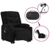 Stella Homewares Electric Stand up Massage Recliner Chair Black Fabric