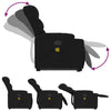 Stella Homewares Electric Stand up Massage Recliner Chair Black Fabric