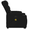 Stella Homewares Electric Stand up Massage Recliner Chair Black Fabric