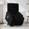 Stella Homewares Electric Stand up Massage Recliner Chair Black Fabric