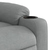 Stella Homewares Massage Recliner Chair Light Grey Fabric