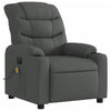 Stella Homewares Electric Massage Recliner Chair Dark Grey Fabric