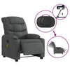 Stella Homewares Electric Massage Recliner Chair Dark Grey Fabric