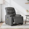 Stella Homewares Electric Massage Recliner Chair Dark Grey Fabric