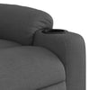 Stella Homewares Stand up Massage Recliner Chair Dark Grey Fabric