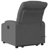 Stella Homewares Electric Stand up Massage Recliner Chair Dark Grey Fabric