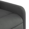 Stella Homewares Massage Recliner Chair Dark Grey Fabric