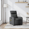 Stella Homewares Massage Recliner Chair Dark Grey Fabric