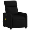 Stella Homewares Massage Recliner Chair Black Fabric