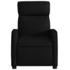 Stella Homewares Massage Recliner Chair Black Fabric