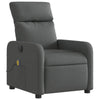 Stella Homewares Electric Massage Recliner Chair Dark Grey Fabric