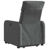Stella Homewares Stand up Massage Recliner Chair Dark Grey Fabric