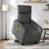Stella Homewares Stand up Massage Recliner Chair Dark Grey Fabric