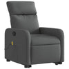 Stella Homewares Electric Stand up Massage Recliner Chair Dark Grey Fabric