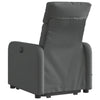 Stella Homewares Electric Stand up Massage Recliner Chair Dark Grey Fabric
