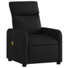 Stella Homewares Massage Recliner Chair Black Faux Leather