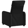 Stella Homewares Massage Recliner Chair Black Faux Leather