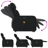Stella Homewares Stand up Massage Recliner Chair Black Faux Leather