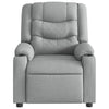 Stella Homewares Massage Recliner Chair Light Grey Fabric