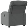 Stella Homewares Massage Recliner Chair Dark Grey Fabric