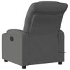 Stella Homewares Massage Recliner Chair Dark Grey Fabric
