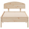 Stella Homewares Bed Frame without Mattress 90x190 cm Solid Wood Pine