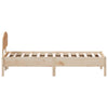 Stella Homewares Bed Frame without Mattress 90x190 cm Solid Wood Pine