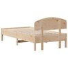 Stella Homewares Bed Frame without Mattress 90x190 cm Solid Wood Pine
