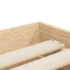 Stella Homewares Bed Frame with Drawers without Mattress Sonoma Oak 90x190 cm