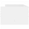 Stella Homewares Bed Frame with Drawers without Mattress White 90x190 cm