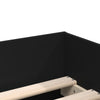 Stella Homewares Bed Frame with Drawers without Mattress Black 90x190 cm