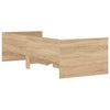 Stella Homewares Bed Frame with Drawers without Mattress Sonoma Oak 90x190 cm