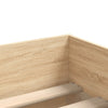Stella Homewares Bed Frame with Drawers without Mattress Sonoma Oak 90x190 cm