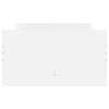 Stella Homewares Bed Frame with Drawers without Mattress White 90x190 cm
