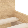 Stella Homewares Bed Frame with Drawers without Mattress Sonoma Oak 90x190 cm