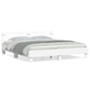 Stella Homewares Bed Frame without Mattress White 183x203 cm King