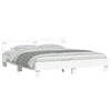 Stella Homewares Bed Frame without Mattress White 183x203 cm King