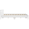Stella Homewares Bed Frame without Mattress White 183x203 cm King